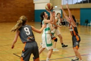 02.04.2022, Graz, Austria, BASKETBALL, SL14w, UBI Graz vs. BK Duchess Klosterneuburg